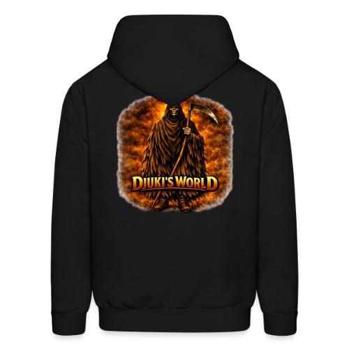 DJUKI’S WORLD – Kalru in Flames - Men's Hoodie