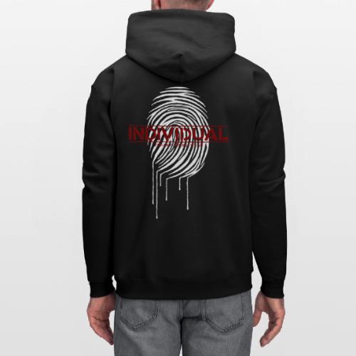 individual - white - Men's Hoodie