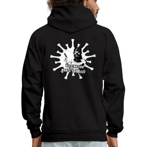 vaccination makes you sexy - Men's Hoodie