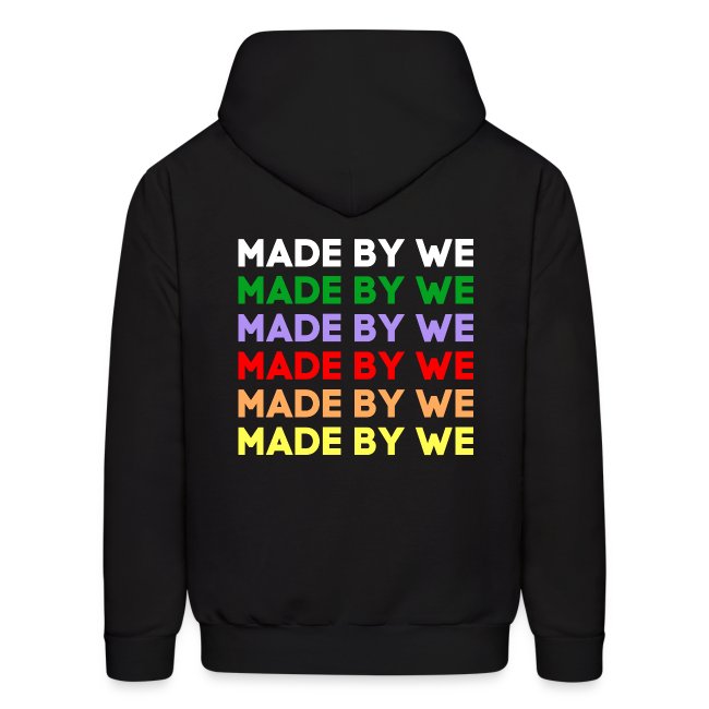 MADE BY WE (Multicolor on Black)