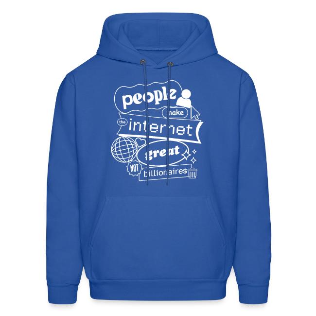 People Make the Interet Great - Blobby White