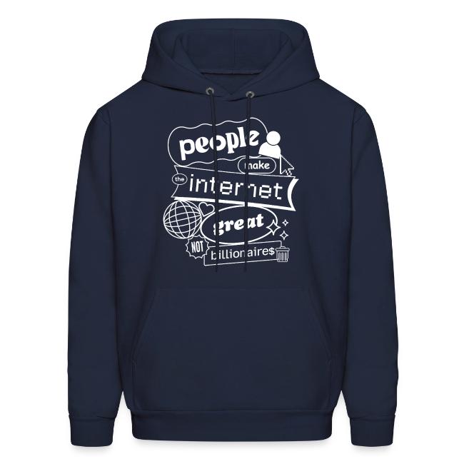 People Make the Interet Great - Blobby White