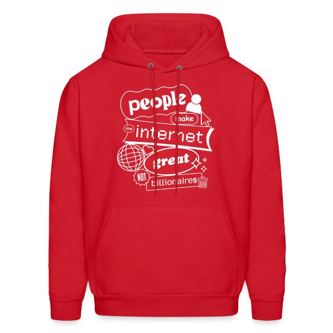 People Make the Interet Great - Blobby White
