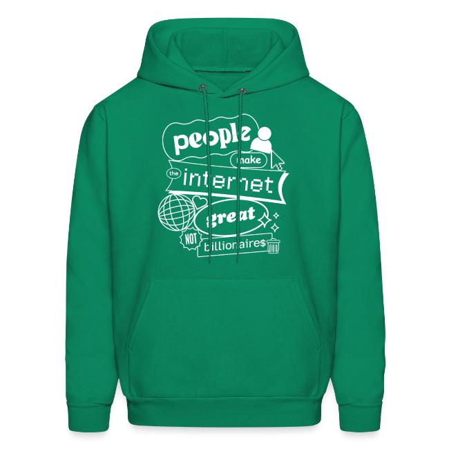 People Make the Interet Great - Blobby White