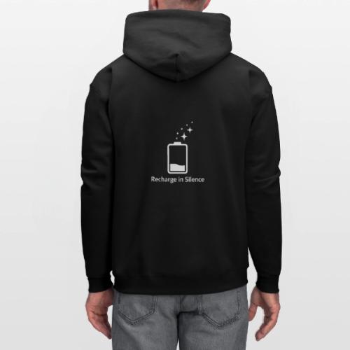 Recharge in Silence Introvert Gift Hoodie - Men's Hoodie