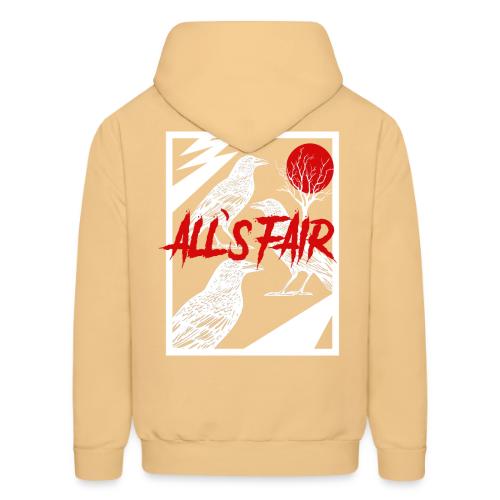 white ravens - Men's Hoodie
