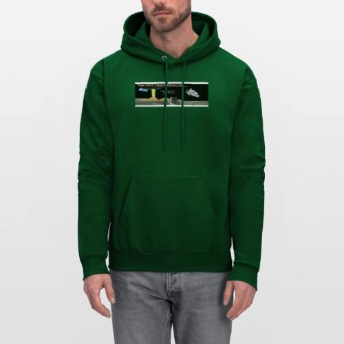 UFO Pyramids TheOutThereChan with large crew back - Men's Hoodie