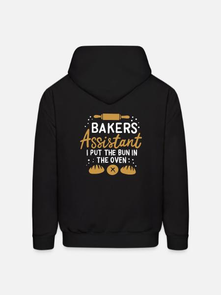 Bakers Assistant - Men's Hoodie - black