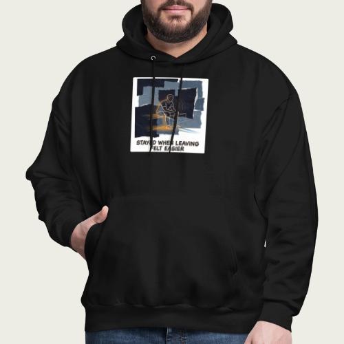 Recovery Mantra Stayed when leaving felt easier - Men's Hoodie