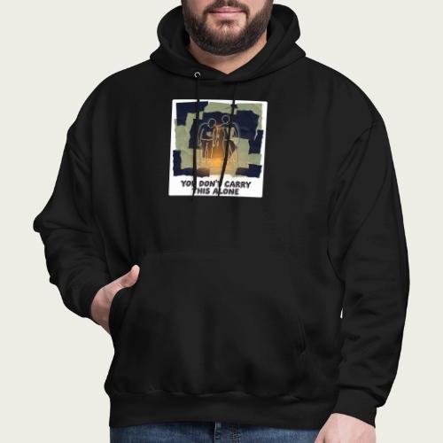 Recovery Mantra You don't carry this alone - Men's Hoodie