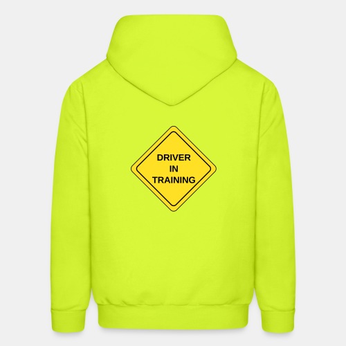 Driver in Training sign - Men's Hoodie
