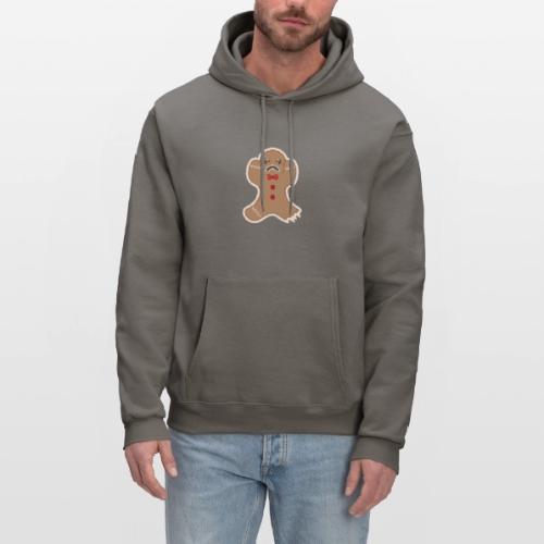 Funny Gingerbreadman Tradegy - Men's Hoodie