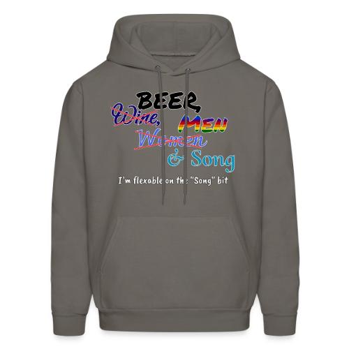 Beer, Men & Song - Men's Hoodie