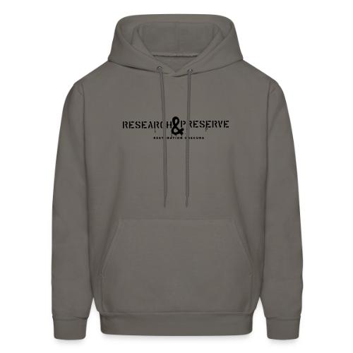 RO Research & Preserve Dark - Men's Hoodie