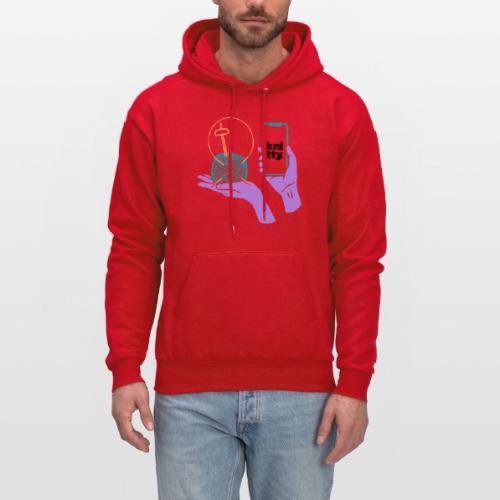 Crafty elements for yarny types - Men's Hoodie