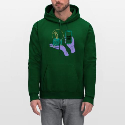 Crafty elements for yarny types - Men's Hoodie