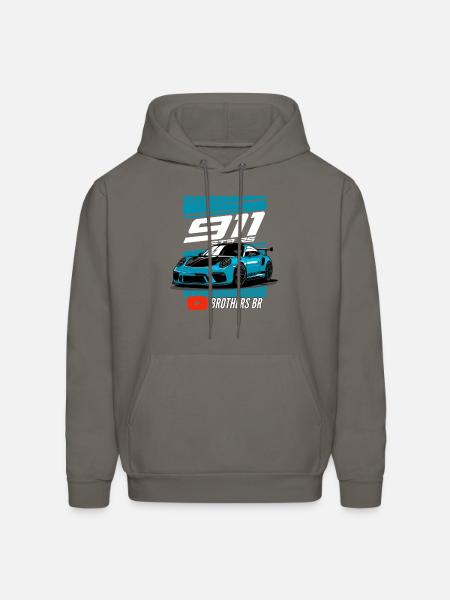 Carro 911 - Men's Hoodie - asphalt gray