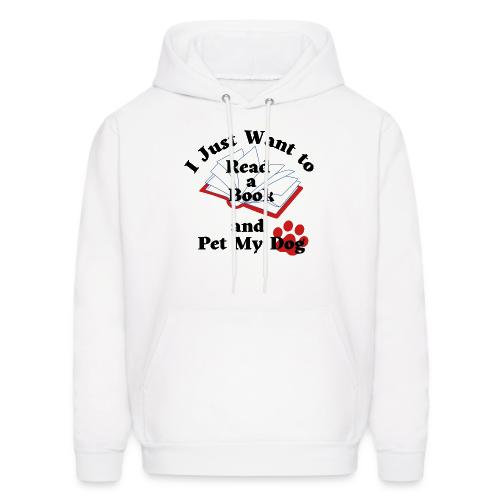 Book Dog - Men's Hoodie