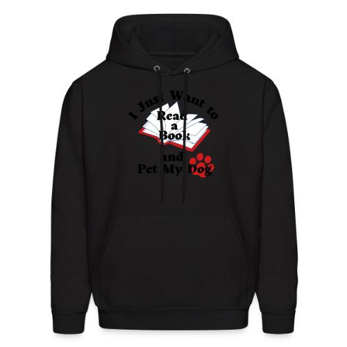Book Dog - Men's Hoodie