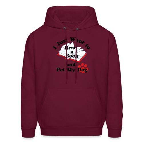Book Dog - Men's Hoodie