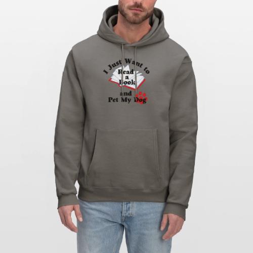Book Dog - Men's Hoodie