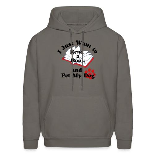 Book Dog - Men's Hoodie