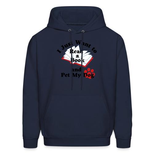 Book Dog - Men's Hoodie