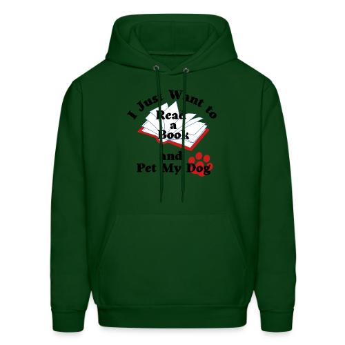 Book Dog - Men's Hoodie