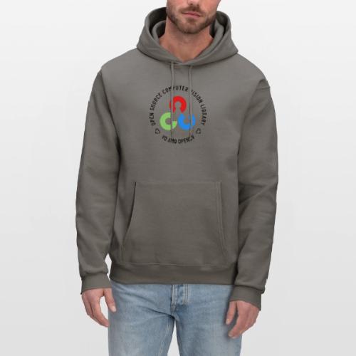 Yo Amo OpenCV (Dark Logo) - Men's Hoodie