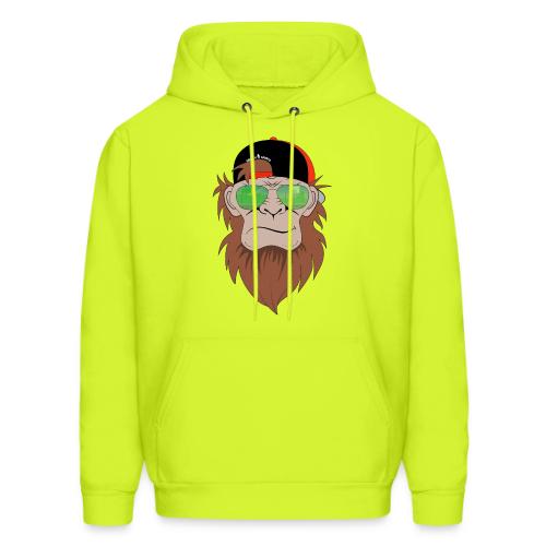 Squatch Basketball Cartoon - Men's Hoodie