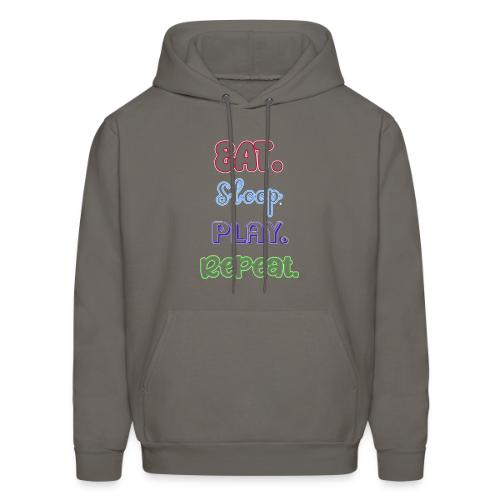Eat. Sleep. Play. Repeat - Men's Hoodie