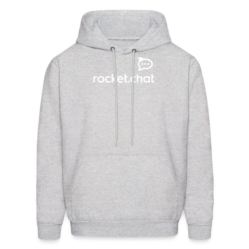 Rocket.Chat Official White - Men's Hoodie