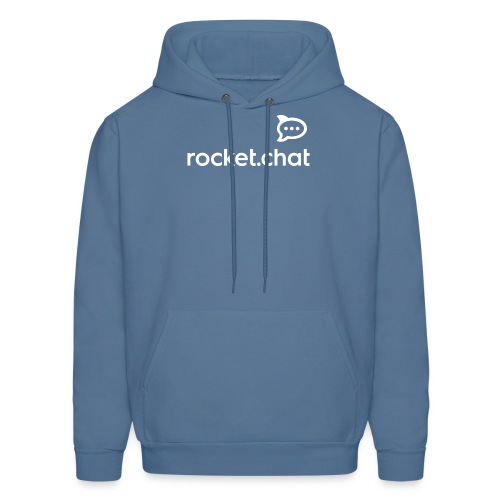 Rocket.Chat Official White - Men's Hoodie