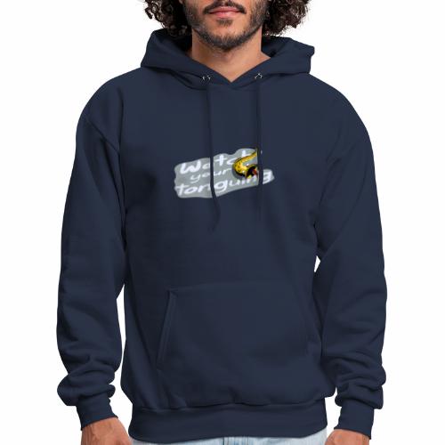 Watch your tonguing anthrazit - Men's Hoodie