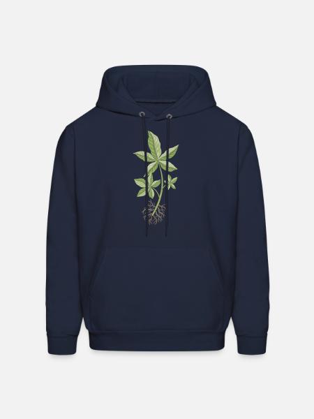 Money Tree Cutting - Men's Hoodie - navy