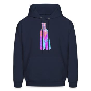 Exercise club symbols - Men's Hoodie - navy - Front - Elias (183cm)