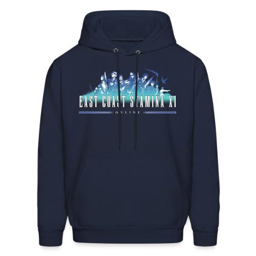 East Coast Stamina 11 (White Text) - Men's Hoodie