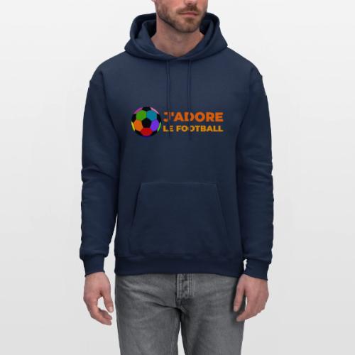 I love football - Men's Hoodie