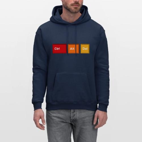 CTRL + ALT + DEL - Men's Hoodie