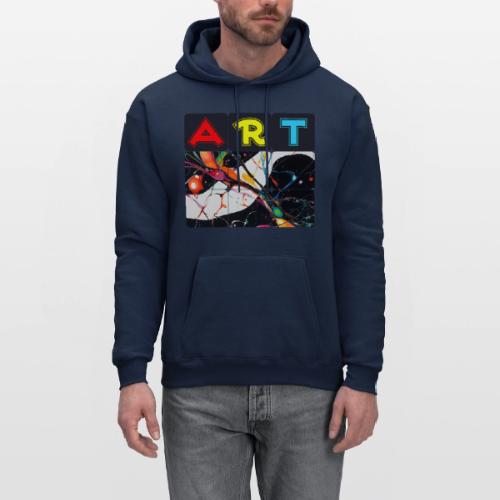 Art in Motion: Color Unleashed - Men's Hoodie
