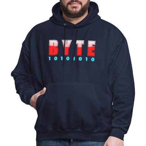 BYTE Binary Code Design - Men's Hoodie