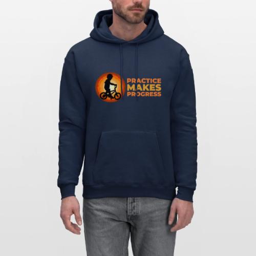Practice makes progress - Men's Hoodie