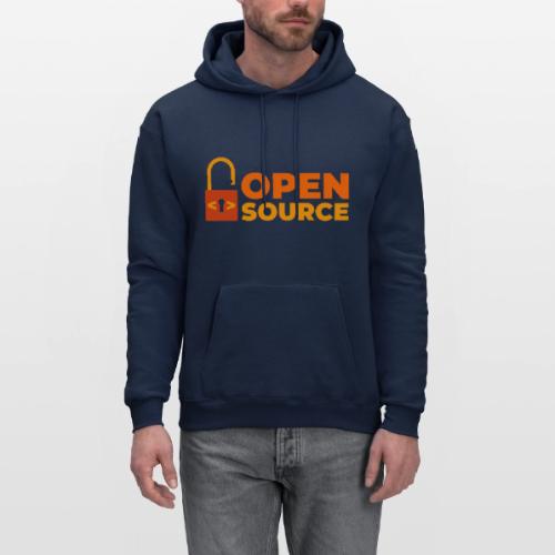 Open Source: Code is Freedom - Men's Hoodie