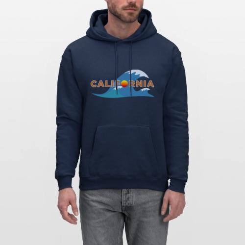 Blue Wave California - Men's Hoodie