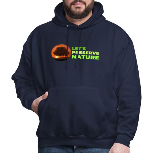Nature protection - Men's Hoodie