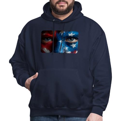 USA: Painted for the Flag - Men's Hoodie