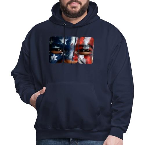 USA: Three Panels of Pride - Men's Hoodie