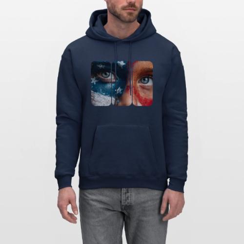 USA: Star-Spangled Glance - Men's Hoodie
