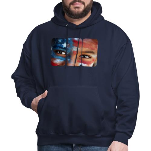 USA: Eyes of the Flag - Men's Hoodie