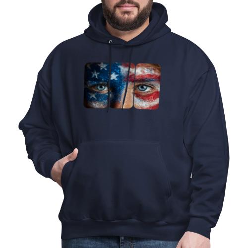 USA: Stars in Her Eyes - Men's Hoodie
